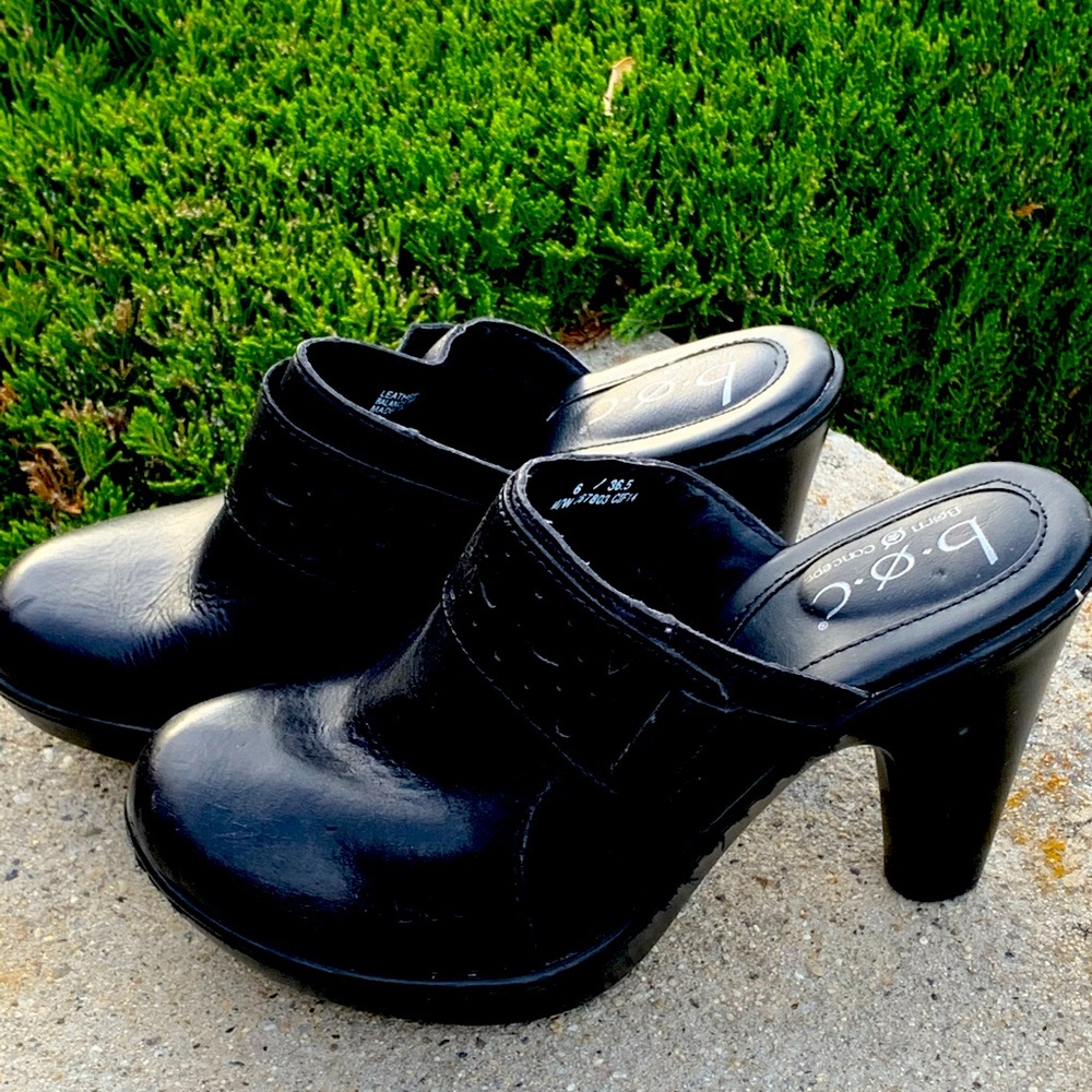 b.o.c. Heeled Clogs